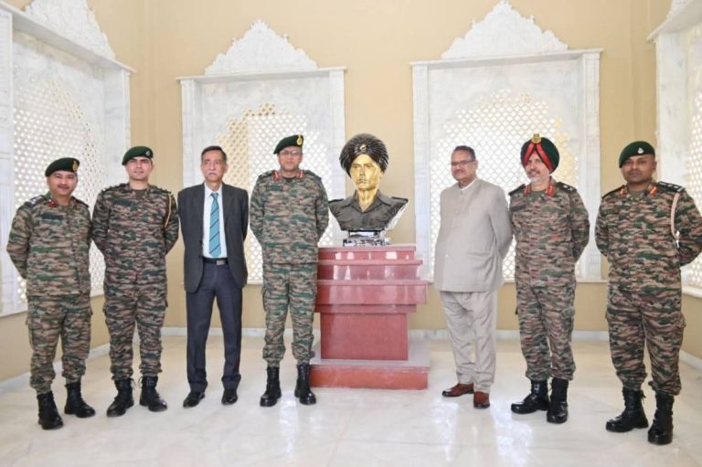 Sainik Welfare Minister Joshi, Lt Gen Sengupta jointly inspect Sainyadham