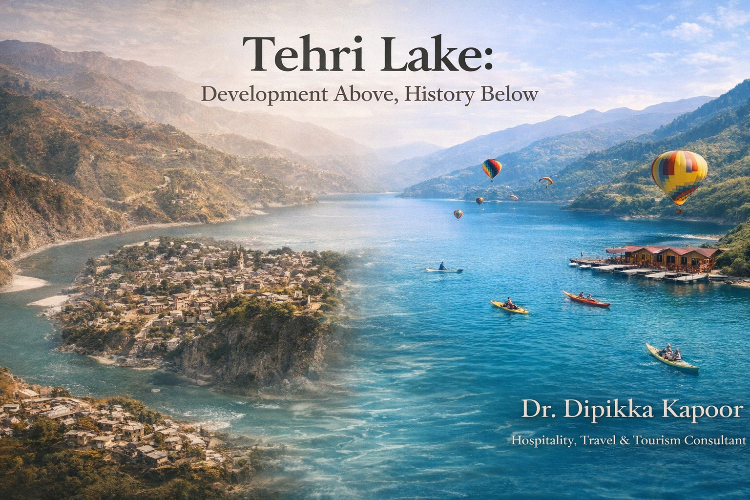 Tehri Lake Festival: Development Above, History Below