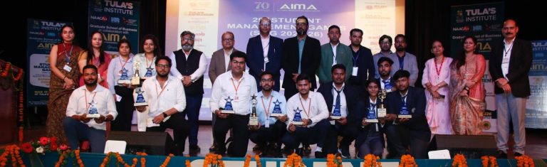 Tula’s Institute hosts AIMA Student Management Games