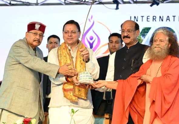 Yoga is a complete way of life: Dhami