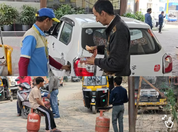 उत्तराखंड में गाड़‍ियों के टैंक फुल, फिर खाली सिलेंडर भराने