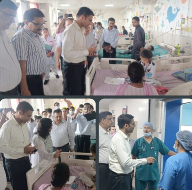 जिला प्रशासन सख्त: अस्पतालों में मैनपॉवर बढ़ाकर सुधारी व्यवस्थाएं -