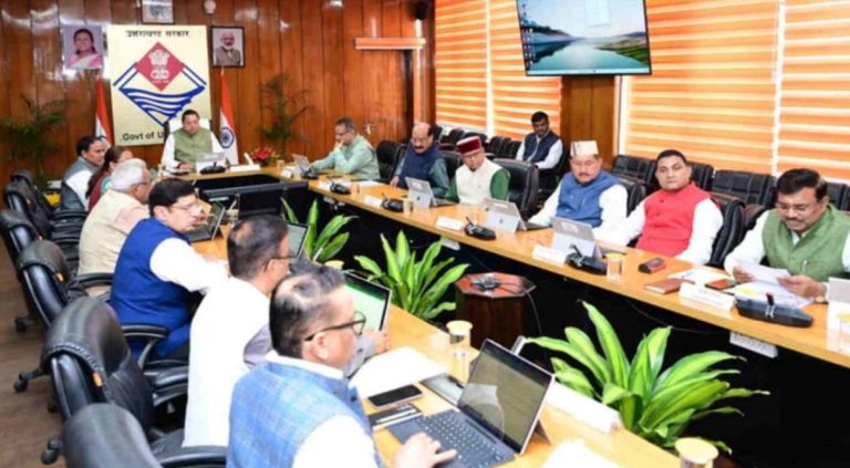 धामी कैबिनेट की पहली बैठक शुरू, नए मंत्रियों के साथ
