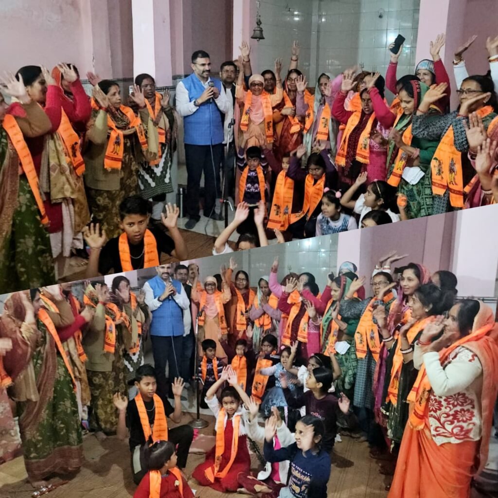 भजन-कीर्तन के साथ मनाया गया द्वितीय चैत्र नवरात्र - my