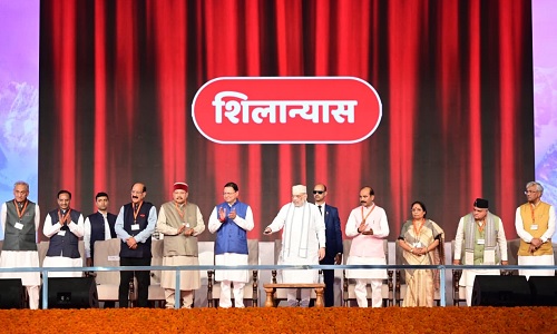 हरिद्वार में गृह मंत्री शाह ने विकास परियोजनाओं का शिलान्यास