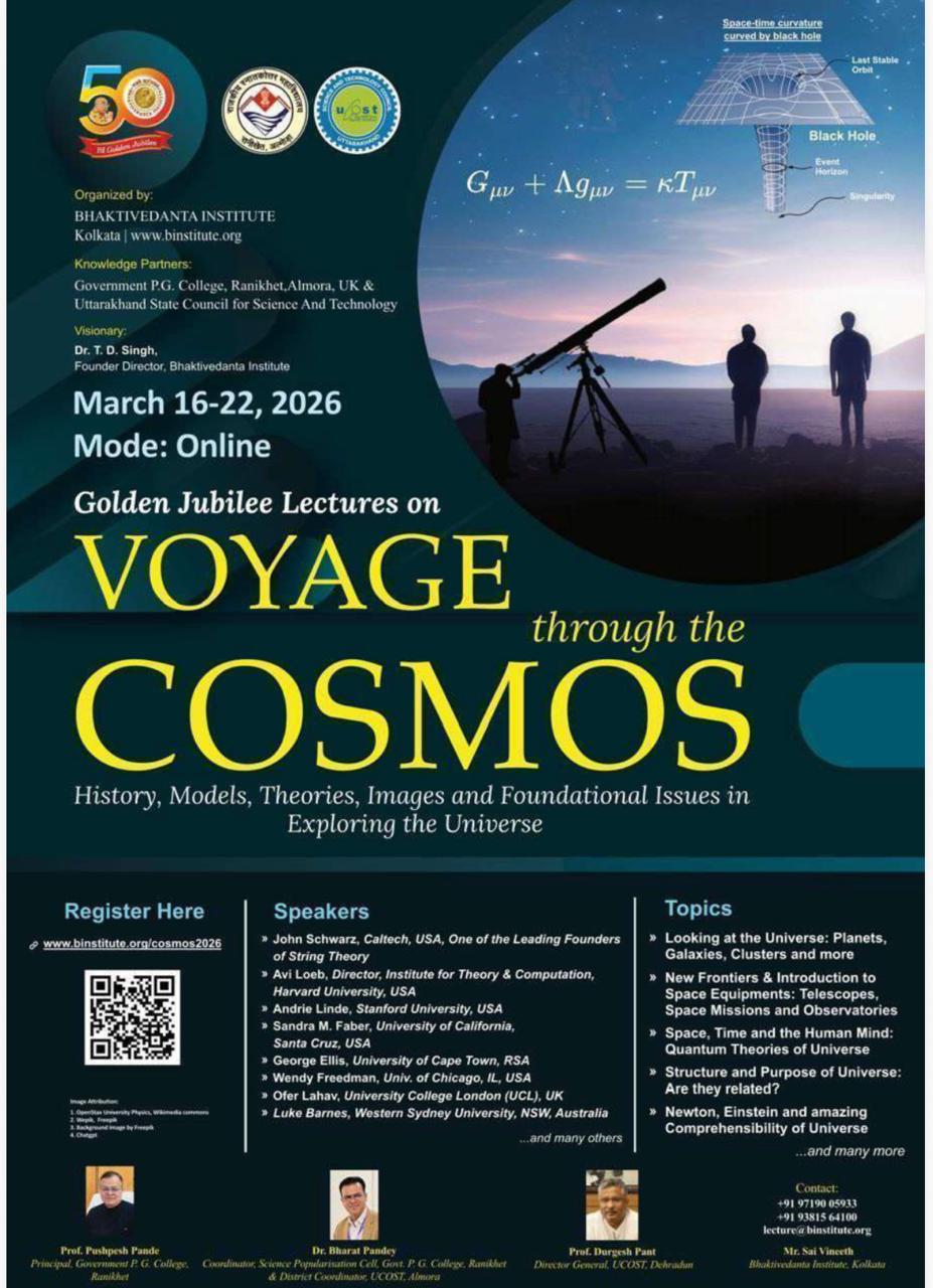 ‘Voyage through the Cosmos’ – Global Scientific Dialogue underway at
