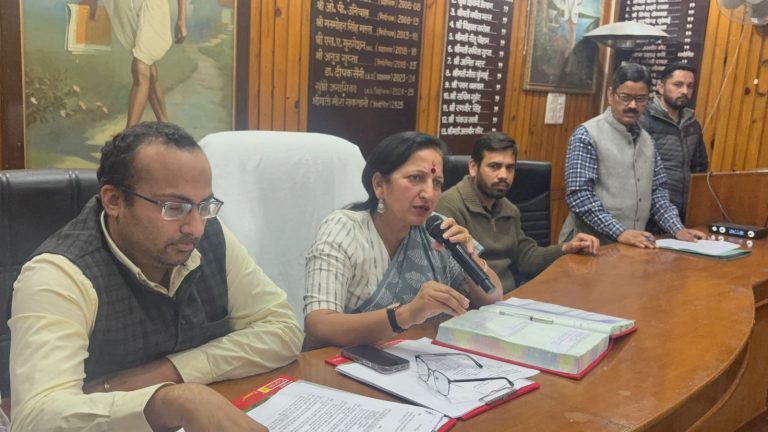 16 resolutions passed at Mussoorie Municipal Board Meeting