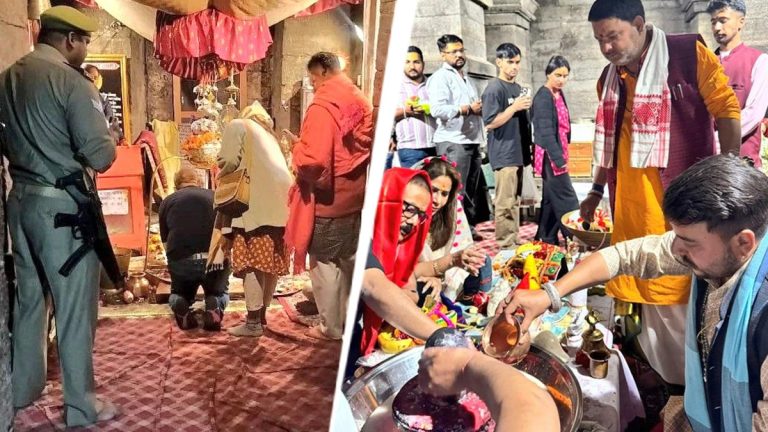 Bareilly DM worships at Jageshwar accompanied by armed gunman, sparks