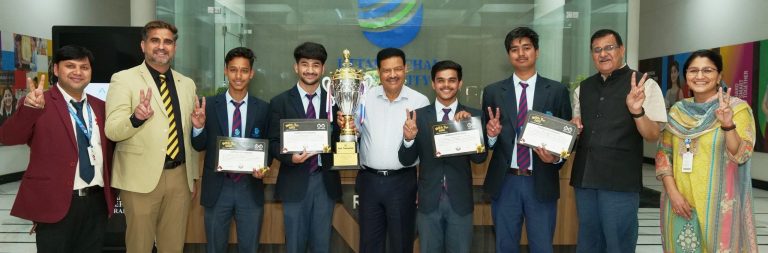 “Best Innovation Award” won by CSE-UIT students at Inter-University Hackathon
