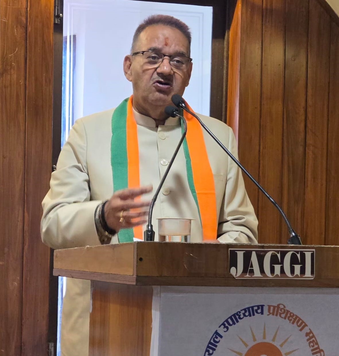 Ganesh Joshi shares mantra for further strengthening BJP in Mussoorie