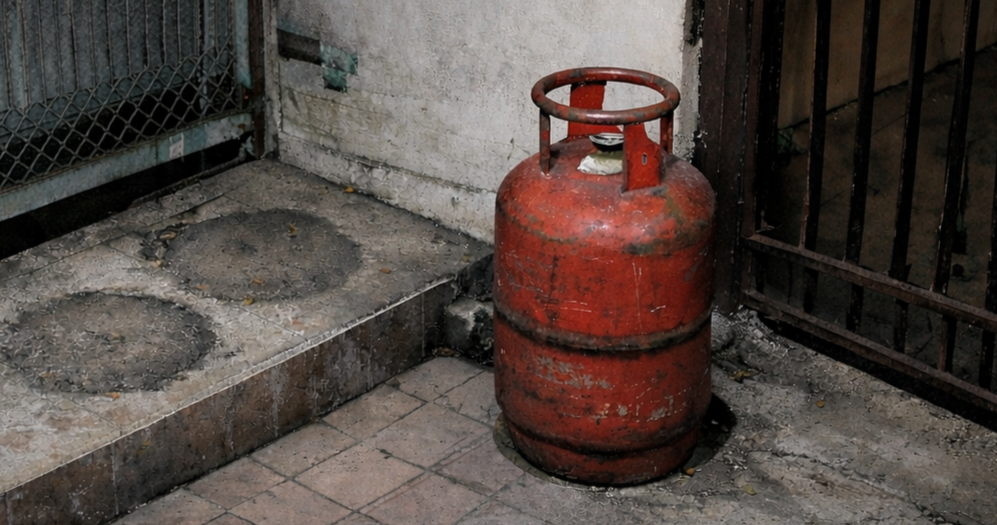 Haldwani: सुने मकान से एलपीजी सिलेंडर चोरी, सीसीटीवी कैमरे में कैद