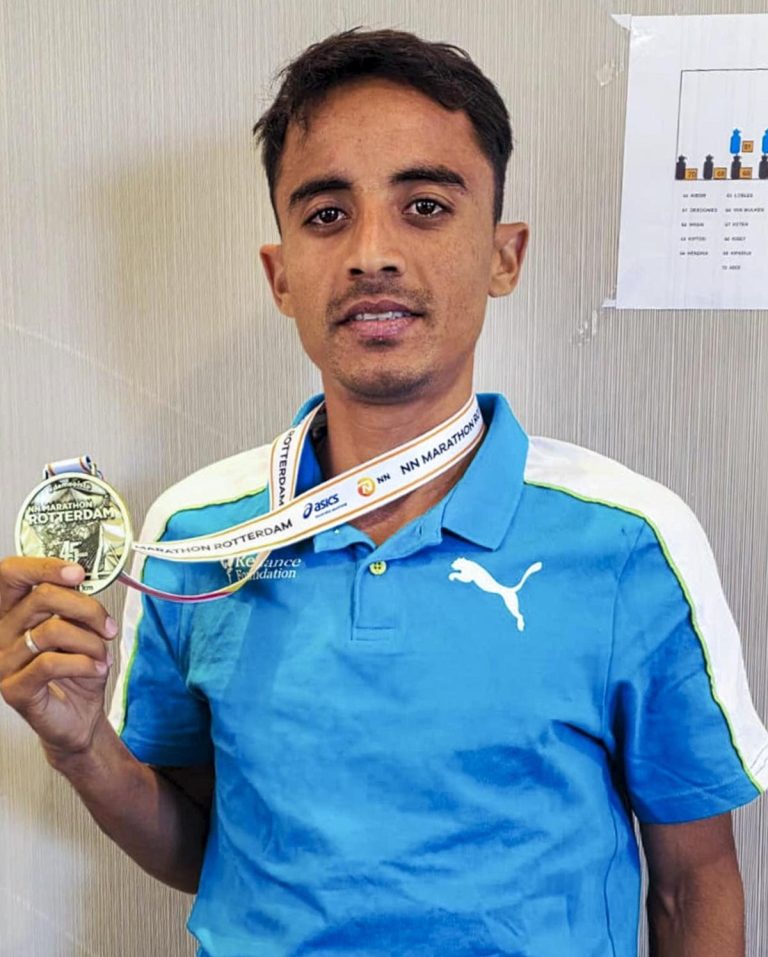 Havaldar Sawan Barwal creates history with new National Marathon Record 