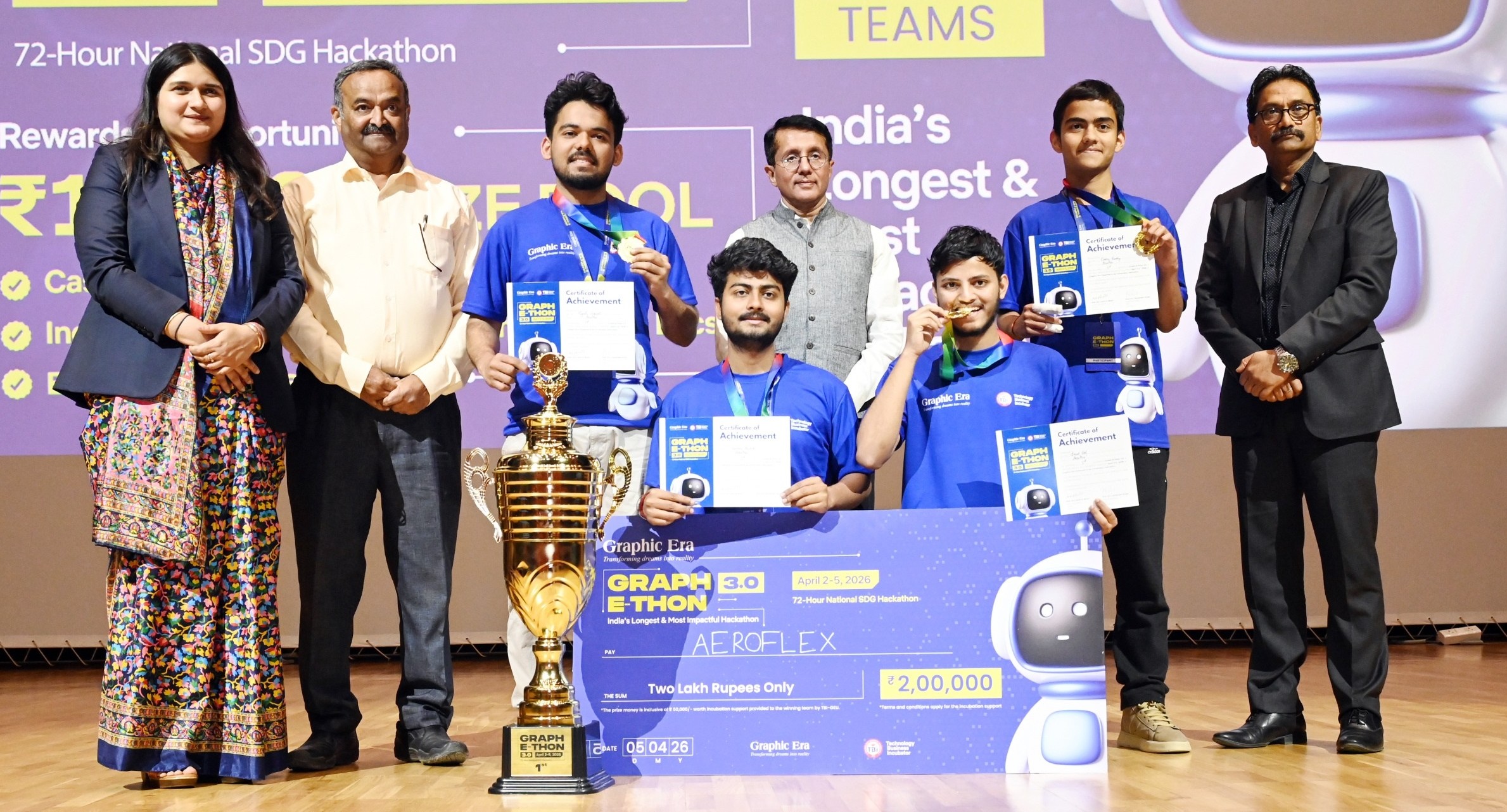 Hundred teams develop AI-based solutions to major problems