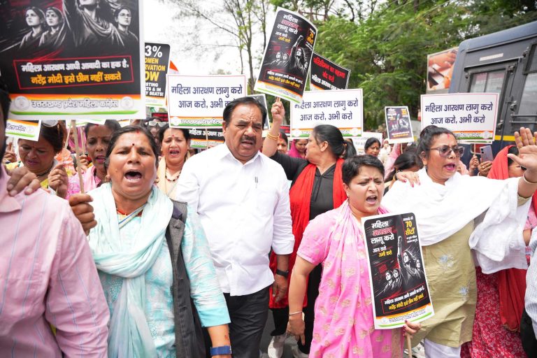 Mahila Congress leader injured during Vidhan Sabha march over women’s