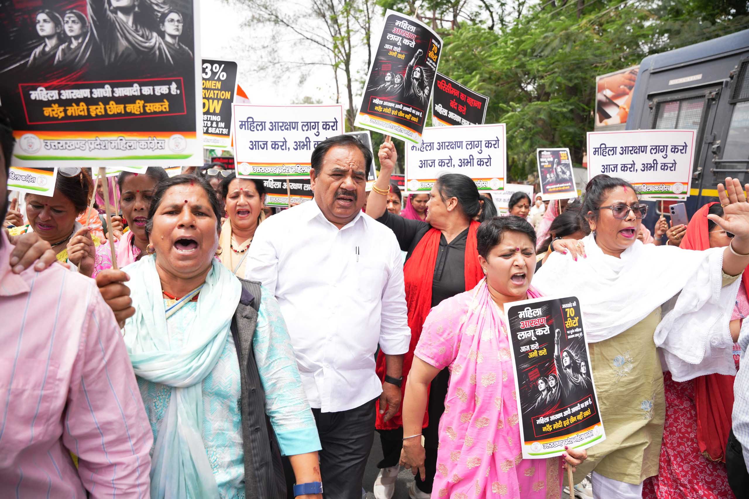 Mahila Congress leader injured during Vidhan Sabha march over women’s