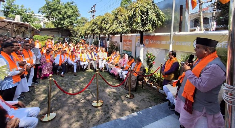 U’khand BJP celebrates Foundation Day with resolve for hat-trick victory