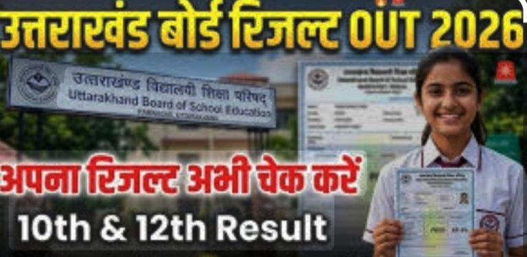 उत्तराखंड बोर्ड परीक्षा परिणाम घोषित, बेटियों का दबदबा कायम -
