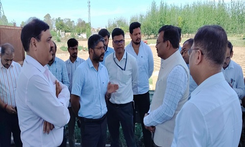 कुम्भ मेला की तैयारियों का मुख्य सचिव ने किया स्थलीय