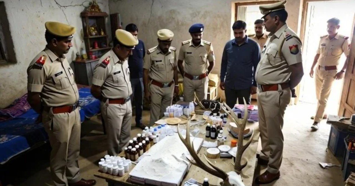 दिनेशपुर में ‘चमत्कारी’ शुगर दवा का भंडाफोड़, हिरण के सींग