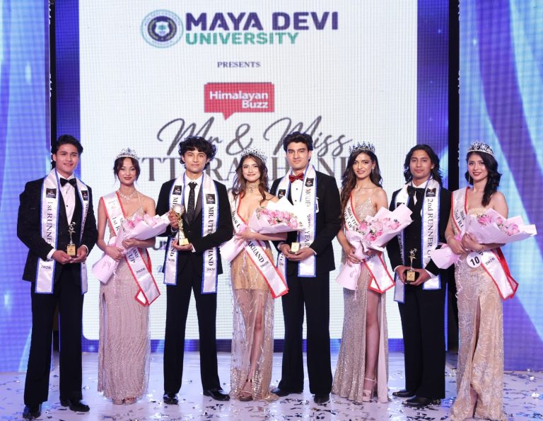 देहरादून में चमके हर्ष चौधरी और तरुषी डोभाल, बने मिस्टर