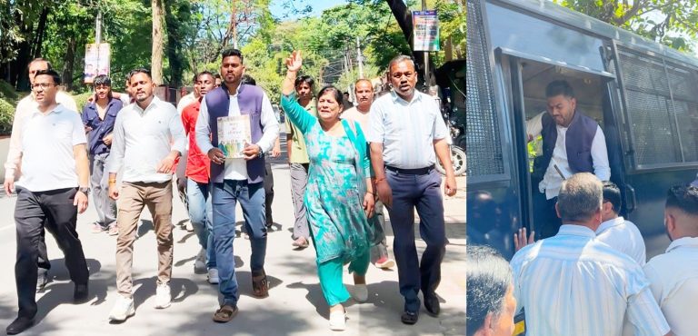 प्रधानमंत्री के दौरे के बीच देहरादून में कांग्रेस नेताओं की