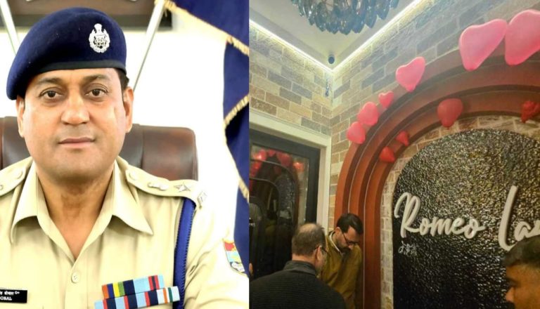 बार बंद कराने पहुंची पुलिस, मौके पर आईजी की मौजूदगी