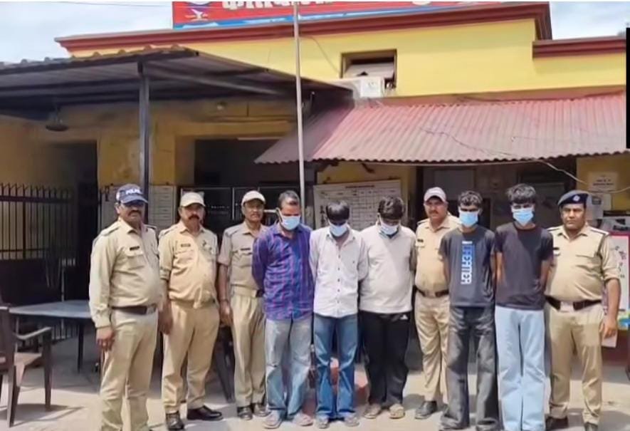 लांघा रोड मारपीट कांड का खुलासा, 5 आरोपी गिरफ्तार -