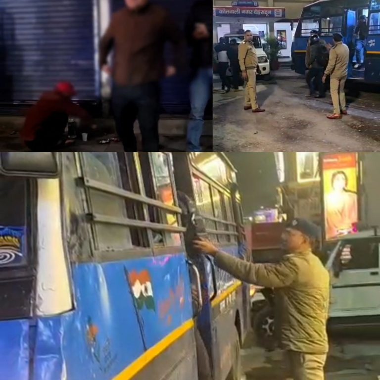 सड़क किनारे शराब पीना पड़ा भारी, 35 लोगों पर पुलिस