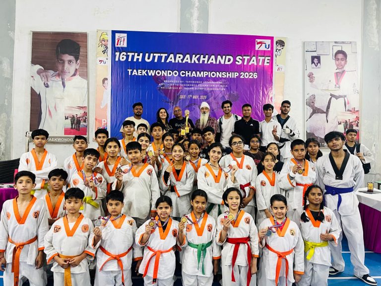 Athletes showcase prowess at 16th Uttarakhand State Taekwondo Championship