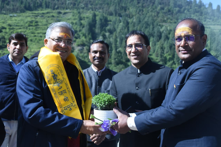 CEC Gyanesh Kumar in Kharsali to offer prayers at Yamunotri