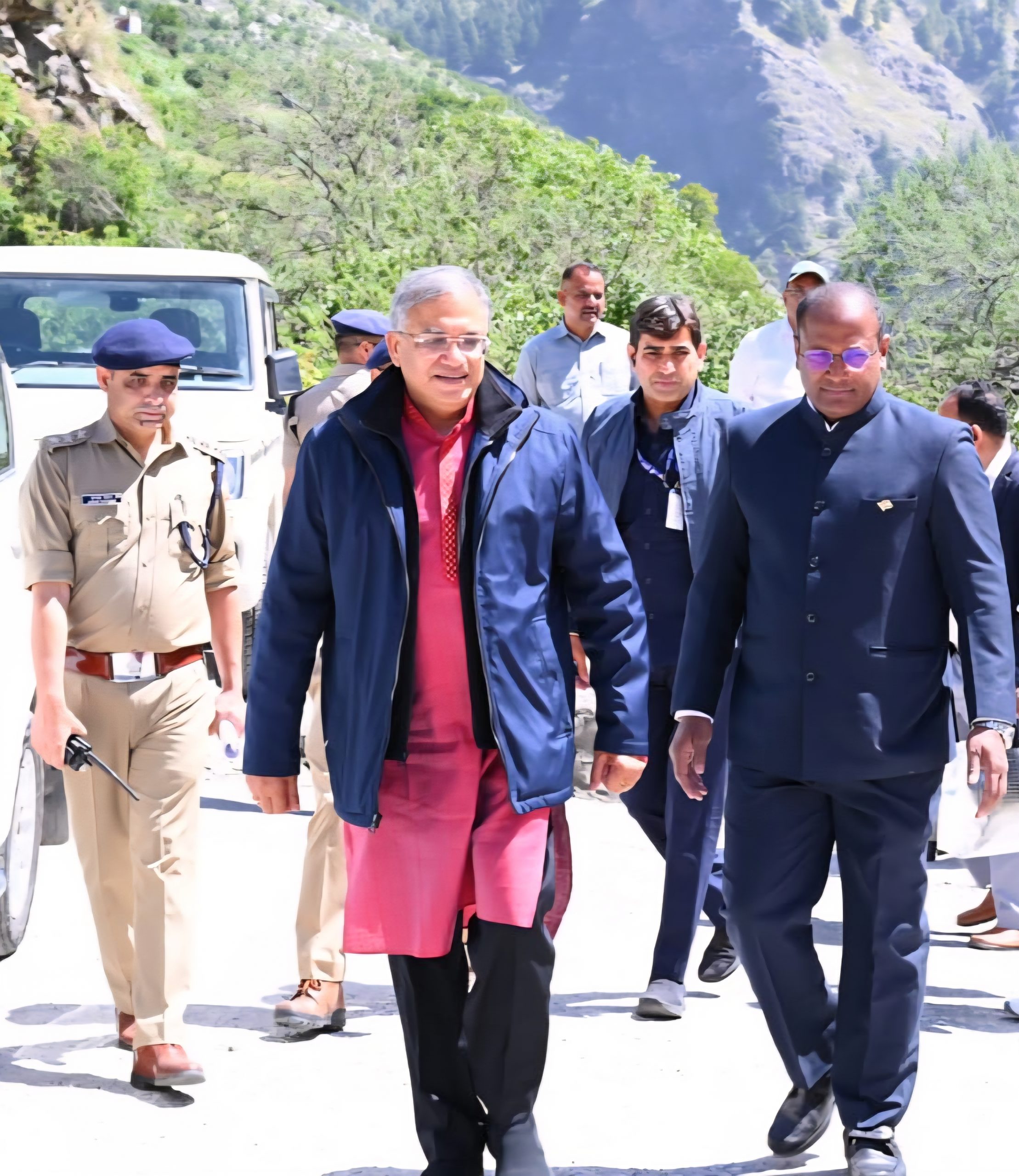 CEC Gyanesh Kumar reviews border polling booths in Uttarkashi