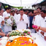CM, BJP leaders bid emotional farewell to former CM BC