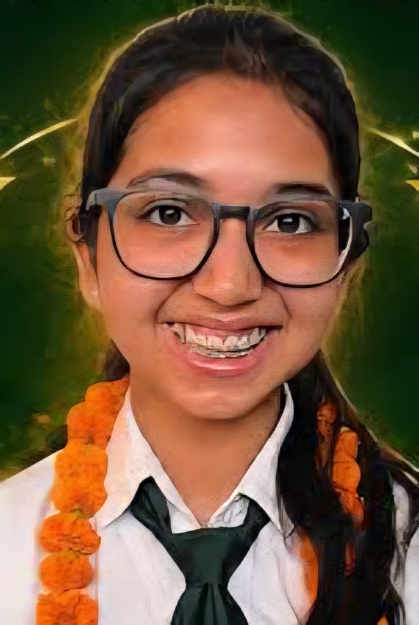 CM interacts with CBSE topper Arina Raghuwansh