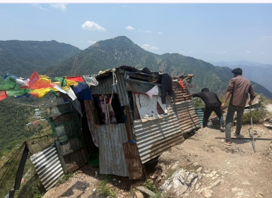 Crackdown on illegal construction: MDDA demolishes several shops in Dalai