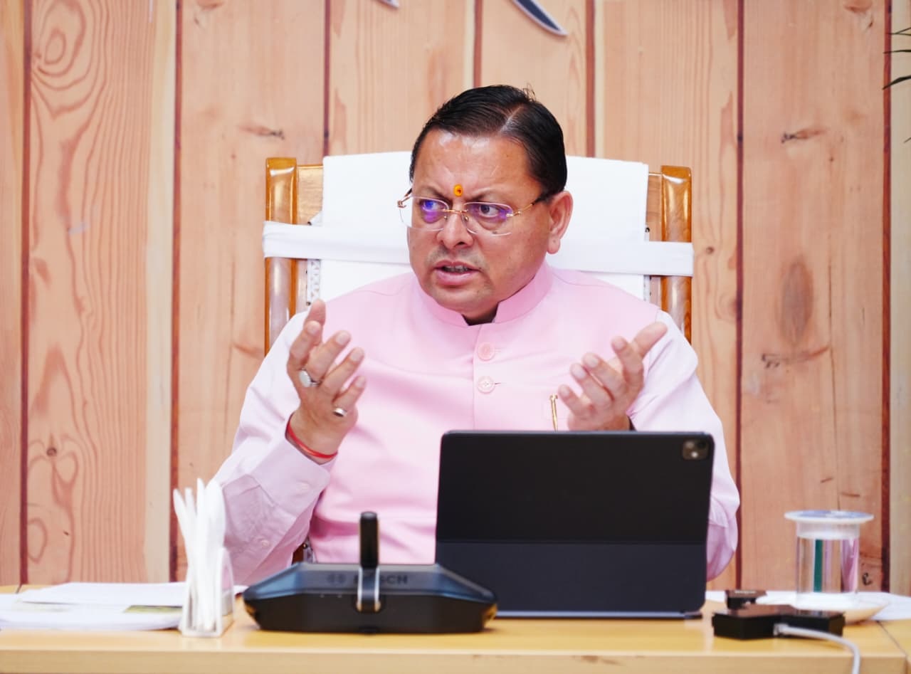 Dhami orders swift action on forest fires, drinking water &