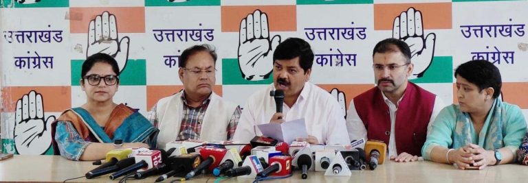 Even BJP MLAs are not safe in U’khand: Ganesh Godiyal