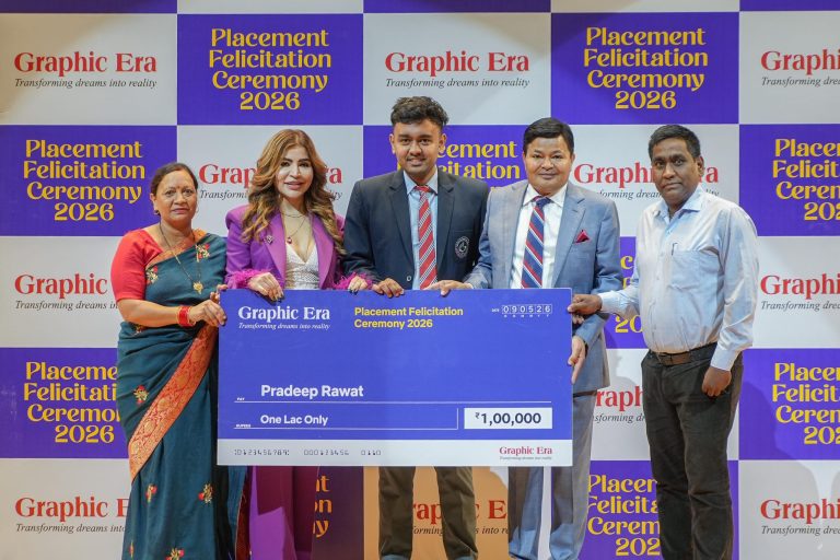 Graphic Era honours 723 students and parents for outstanding career