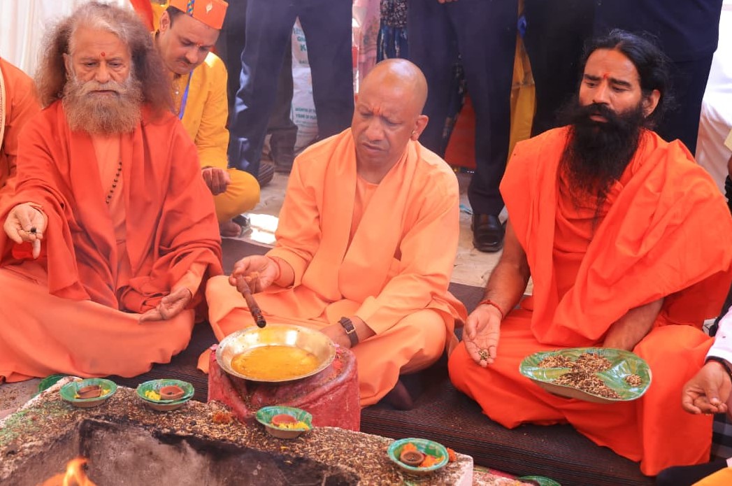 Idol Consecration & Shri Vishnu Mahayagya held at ancestral village
