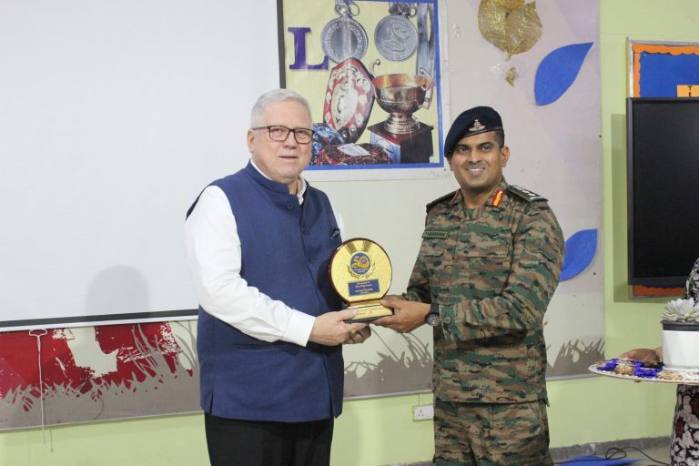 Interaction held with Indian Army at Hilton’s School on ‘Op