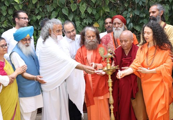 Multi-Faith Action Coordination Committee Annual Meet held at Parmarth Niketan