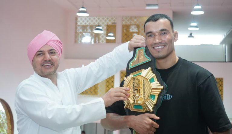 SGRR’s Digambar wins MMA Title
