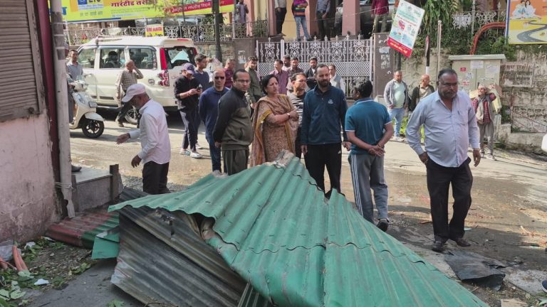Storm causes major damage across Mussoorie