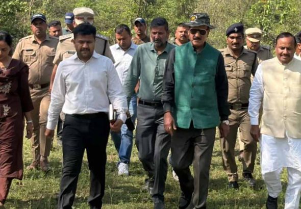 Subodh Uniyal inspects Shyampur range after poaching of 2 tigers