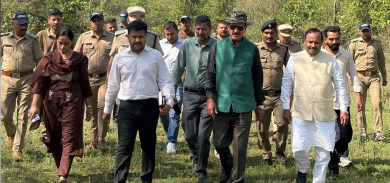 Subodh Uniyal inspects Shyampur range after poaching of 2 tigers