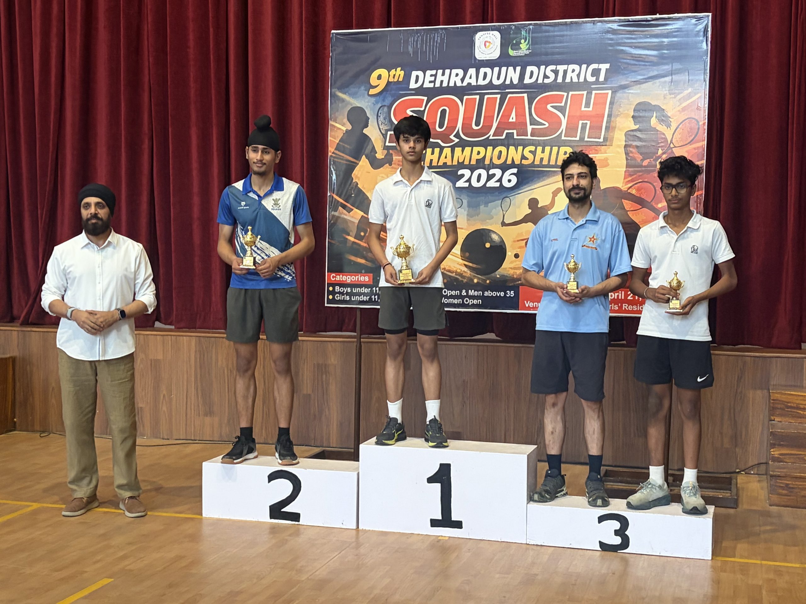 Welham Boys’ School Team excels at 9th District Squash Championships