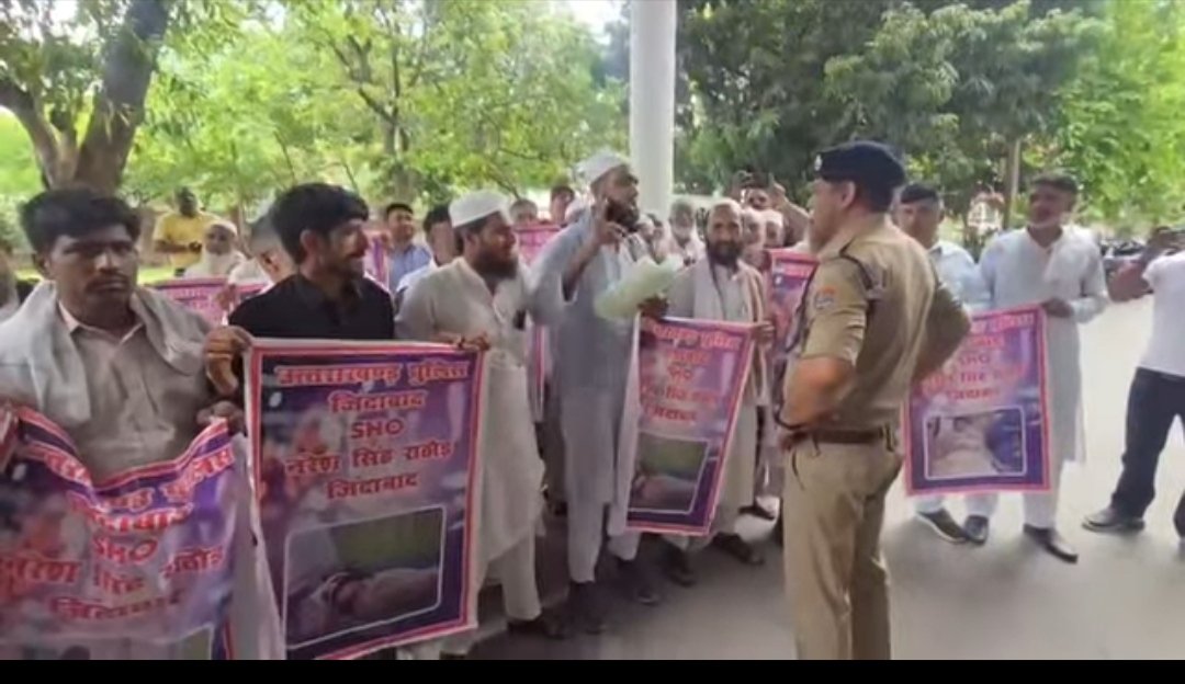 अकरम एनकाउंटर सही: बहादराबाद से मुस्लिम संगठन पहुंचा दून, SSP