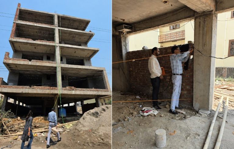 एमडीडीए की बड़ी कार्रवाई, सुभाष नगर में अवैध निर्माण सील