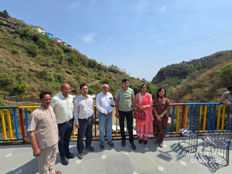 ऐतिहासिक गलोगी हाइड्रो प्रोजेक्ट का संयुक्त सचिव ने किया निरीक्षण