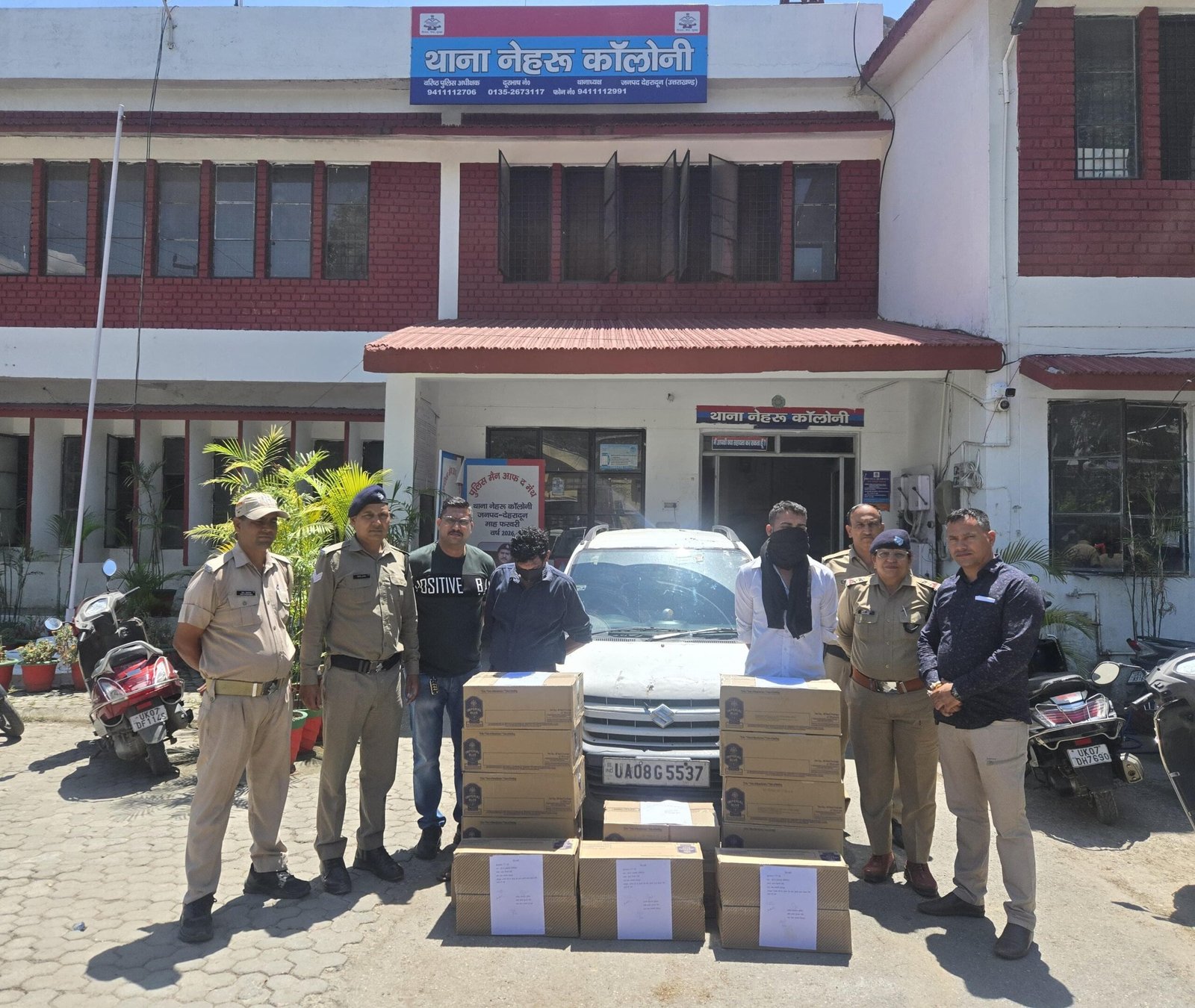 ऑपरेशन प्रहार में दून पुलिस की बड़ी कार्रवाई, अवैध शराब