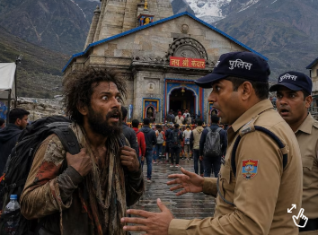 धारदार हथियार, बंदूकें लेकर केदारनाथ पहुंचा शख्स, बैग खोलते ही
